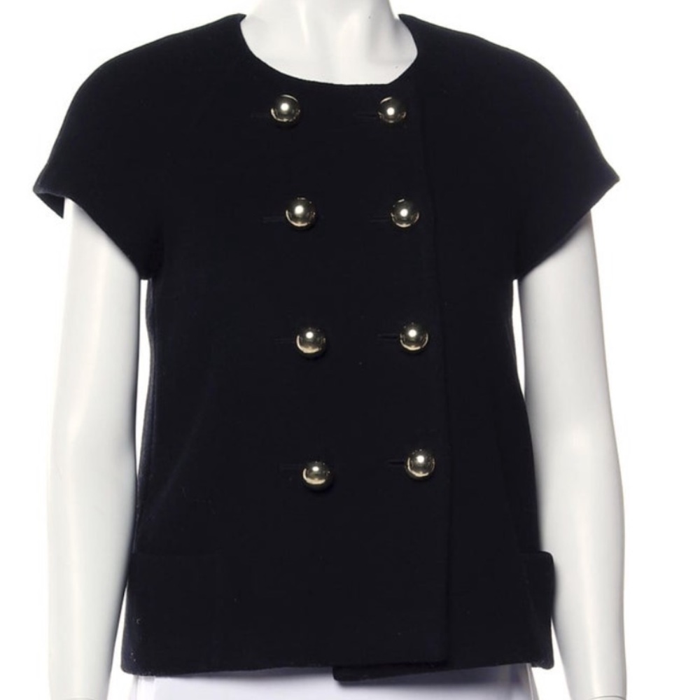 Kate spade wool short sleeve jacket